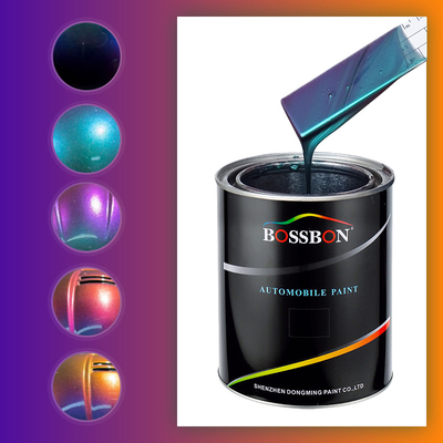 Van de het Kameleonparel van de pigmentbasis de Verf Acrylhars 5 Kleuren het Veranderen