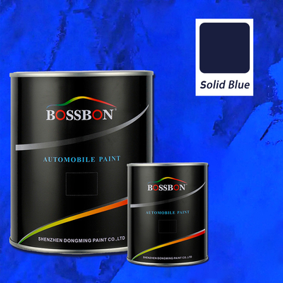 Het acryl van de de Verf Hogere Consistentie 2K van Refinish van de Polyurethaanauto Stevige Blauw