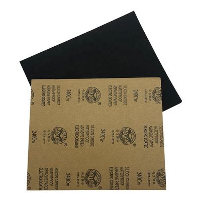 9“ 11“ Siliciumcarbide Emery Cloth Abrasive Paper